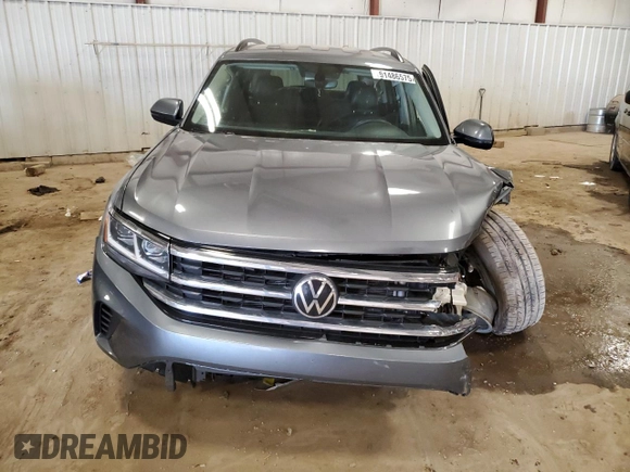 2021 Volkswagen Atlas SE with VIN 1V2HR2CA3MC552023, listed as a Copart auction lot 51486575 with 88,839 mi miles and Salvage title. Bid and sale history available at DreamBid. Image 5.