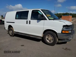 2019 Chevrolet Express Cargo Van with VIN 1GCWGAFG9K1241911, listed as a Copart auction lot 81139944 with 67,880 mi miles and Non Repairable. Bid and sale history available at carsss.com. Image 4.