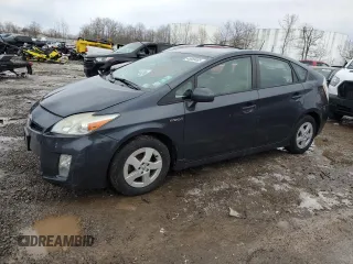 2010 Toyota Prius II with VIN JTDKN3DU0A0151348, listed as a Copart auction lot 48869465 with 117,056 mi miles and Salvage Title. Bid and sale history available at DreamBid. Image 1.