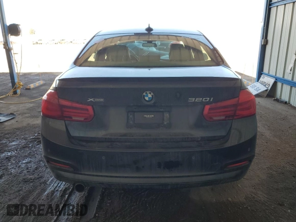 2016 BMW 3 Series 320i xDrive with VIN WBA8A3C57GK551997, listed as a Copart auction lot 46166335 with Not Provided miles and Salvage Title. Bid and sale history available at DreamBid. Image 6.