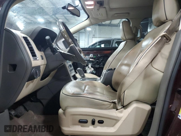 2009 Lincoln MKX with VIN 2LMDU88C49BJ06952, listed as a Copart auction lot 49850315 with 96,240 mi miles and Salvage Title. Bid and sale history available at DreamBid. Image 7.