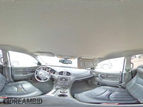 2014 Buick Enclave Leather with VIN 5GAKRBKD9EJ118996, listed as a Copart auction lot 49839445 with 210,477 mi miles and Salvage Title. Bid and sale history available at DreamBid. Image 14.