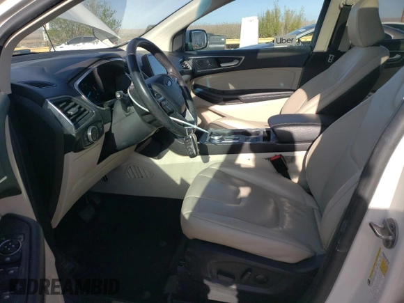 2021 Ford Edge Titanium with VIN 2FMPK4K91MBA27073, listed as a Copart auction lot 51776575 with 113,559 mi miles and Clean title. Bid and sale history available at DreamBid. Image 7.
