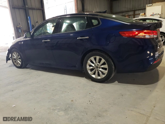 2016 Kia Optima EX with VIN 5XXGU4L35GG032192, listed as a Copart auction lot 50315045 with 82,205 mi miles and Salvage Title. Bid and sale history available at carsss.com. Image 2.