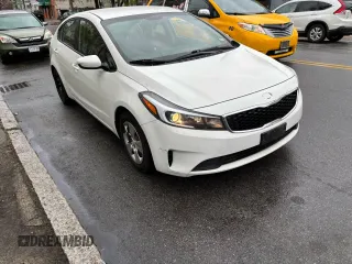 2018 Kia Forte LX with VIN 3KPFK4A78JE283327, listed as a Copart auction lot 55085965 with 124,338 mi miles and Clean Title. Bid and sale history available at carsss.com. Image 1.