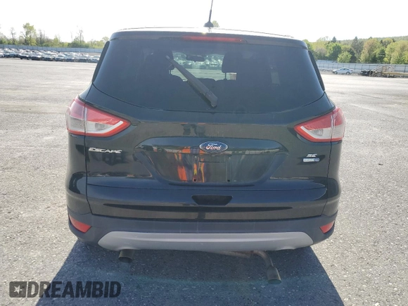 2015 Ford Escape SE with VIN 1FMCU9GX7FUC39020, listed as a Copart auction lot 55153995 with 136,500 mi miles and Clean Title. Bid and sale history available at carsss.com. Image 6.