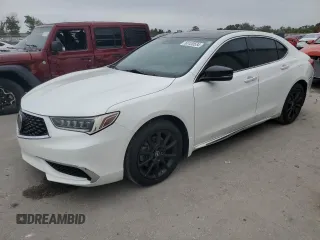 2018 Acura TLX w/Technology Pkg with VIN 19UUB2F5XJA003057, listed as a Copart auction lot 83120534 with 46,139 mi miles and Salvage Title. Bid and sale history available at carsss.com. Image 1.