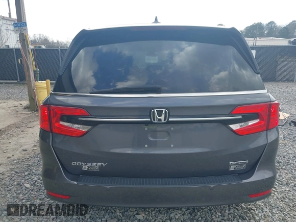 2023 Honda Odyssey Touring with VIN 5FNRL6H86PB065670, listed as a IAAI auction lot 41691093 with 22,518 mi miles and . Bid and sale history available at DreamBid. Image 17.