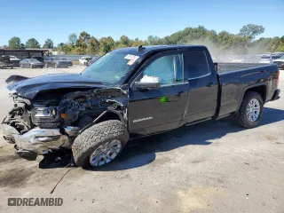 2016 GMC Sierra 1500 SLE with VIN 1GTV2MEC4GZ271594, listed as a Copart auction lot 76518334 with 111,083 mi miles and Salvage Title. Bid and sale history available at carsss.com. Image 1.