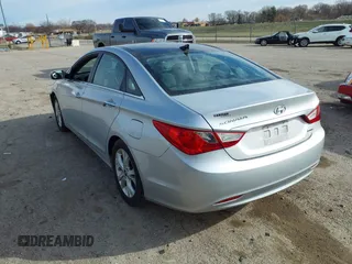 2012 Hyundai Sonata 2.4L Limited PZEV with VIN 5NPEC4AC2CH364571, listed as a IAAI auction lot 41813774 with 146,977 mi miles. Bid and sale history available at carsss.com. Image 3.