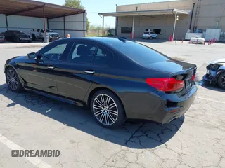 2017 BMW 5 Series 540i with VIN WBAJE5C31HG477822, listed as a IAAI auction lot 42174024 with 88,846 mi miles and . Bid and sale history available at carsss.com. Image 3.