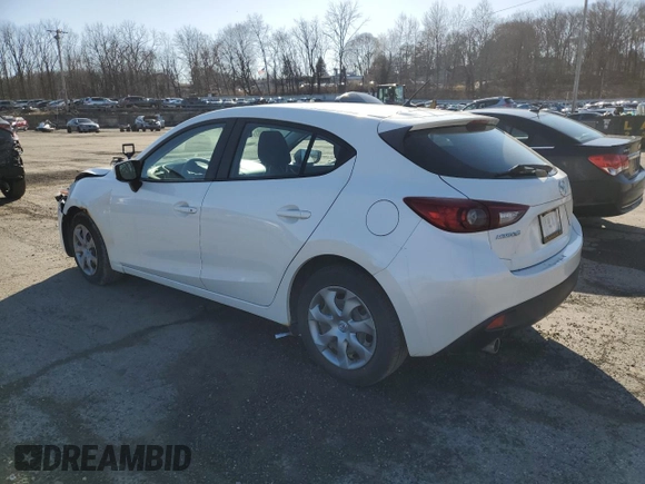 2014 Mazda 3 i Sport with VIN JM1BM1K74E1147288, listed as a Copart auction lot 49491235 with 130,451 mi miles and Salvage Title. Bid and sale history available at DreamBid. Image 2.