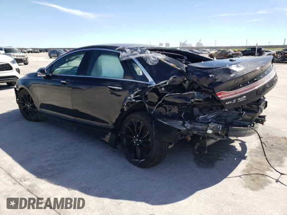 2020 Lincoln MKZ Reserve z VIN 3LN6L5E98LR608595, wystawiony jako Copart lot #47780165 z przebiegiem Nie podano mil oraz Szkoda całkowita • Salvage title. Historia ofert i sprzedaży dostępna na DreamBid. Obrazek 2.