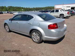 2012 Dodge Avenger SE with VIN 1C3CDZAB4CN212093, listed as a IAAI auction lot 41994274 with 198,468 mi miles. Bid and sale history available at carsss.com. Image 3.