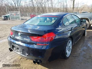 2014 BMW 6 Series 650i xDrive with VIN WBA6B4C53ED371315, listed as a IAAI auction lot 41614431 with 93,189 mi miles. Bid and sale history available at carsss.com. Image 4.