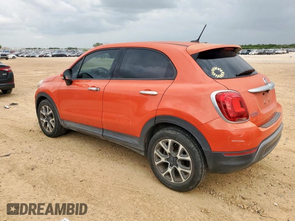 2016 FIAT 500X Trekking с VIN ZFBCFXCT2GP367075, выставлен на аукционе Copart как лот 62720515 с пробегом 87 593 миль миль и Списание • Salvage title. История ставок и продаж доступна на DreamBid. Изображение 2.
