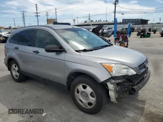 2007 Honda CR-V LX with VIN JHLRE38327C011361, listed as a Copart auction lot 52404595 with 194,296 mi miles and Salvage Title. Bid and sale history available at carsss.com. Image 4.