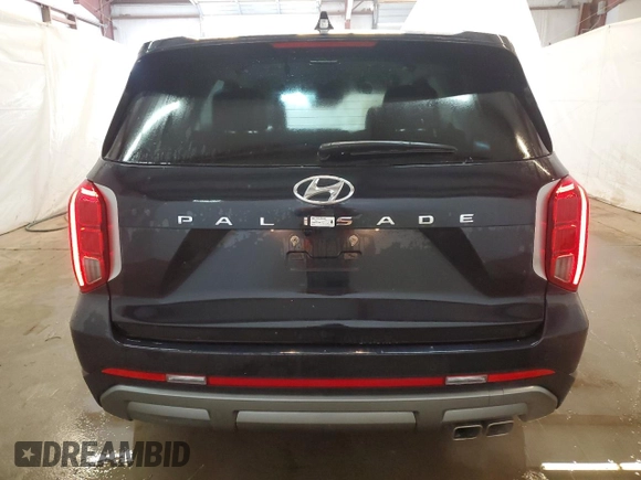 2025 Hyundai Palisade SEL z VIN KM8R24GE8SU853215, wystawiony jako Copart lot #53134945 z przebiegiem 11 357 mil mil oraz Szkoda całkowita • Salvage title. Historia ofert i sprzedaży dostępna na DreamBid. Obrazek 6.