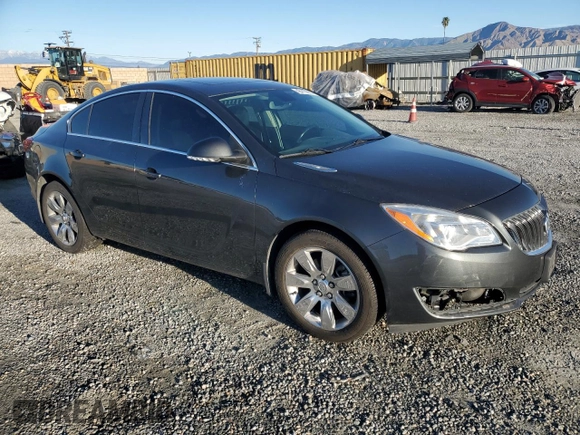 2017 Buick Regal with VIN 2G4GM5EX6H9164713, listed as a Copart auction lot 48412855 with 57,189 mi miles and Clean Title. Bid and sale history available at carsss.com. Image 4.