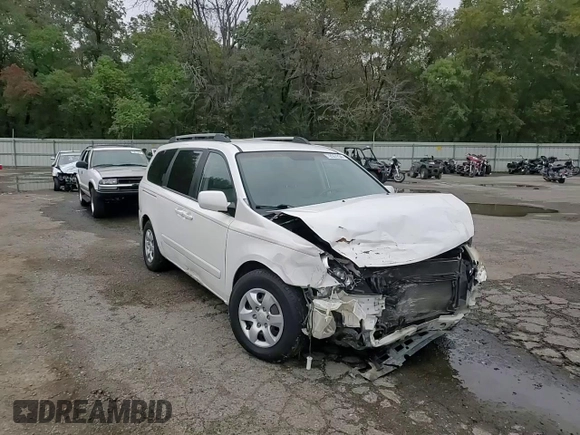 2007 Kia Sedona LX with VIN KNDMB233876174354, listed as a Copart auction lot 78527234 with 236,048 mi miles and Salvage Title. Bid and sale history available at DreamBid. Image 12.