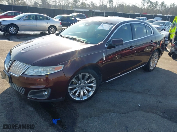 2009 Lincoln MKS with VIN 1LNHM94R89G633866, listed as a IAAI auction lot 41794698 with 136,269 mi miles. Bid and sale history available at carsss.com. Image 17.