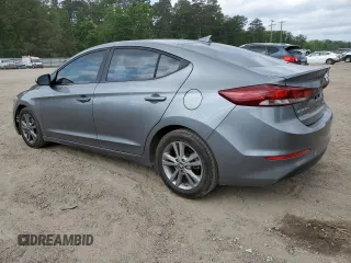 2018 Hyundai Elantra SEL z VIN KMHD84LFXJU599741, wystawiony jako Copart lot #53641575 z przebiegiem 56 600 mil mil oraz Szkoda całkowita • Salvage title. Historia ofert i sprzedaży dostępna na DreamBid. Obrazek 2.