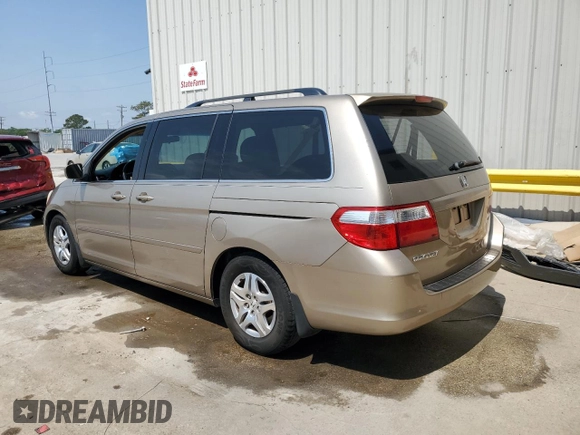 2007 Honda Odyssey EX-L with VIN 5FNRL387X7B430079, listed as a Copart auction lot 52916175 with 181,959 mi miles and Salvage Title. Bid and sale history available at carsss.com. Image 2.