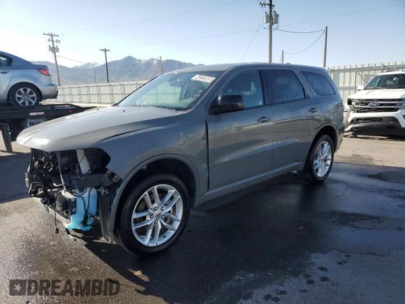 2023 Dodge Durango GT with VIN 1C4RDJDG8PC582592, listed as a Copart auction lot 54222085 with 23,875 mi miles and Non Repairable. Bid and sale history available at DreamBid. Image 1.