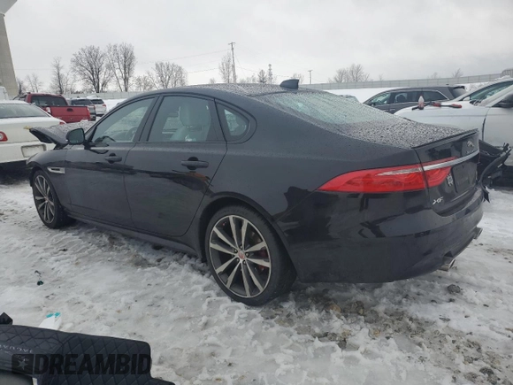 2016 Jaguar XF S with VIN SAJBM4BV7GCY05811, listed as a Copart auction lot 38132444 with 0 mi miles. Bid and sale history available at carsss.com. Image 2.