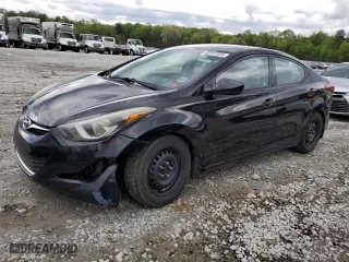 2016 Hyundai Elantra Limited with VIN KMHDH4AE9GU512222, listed as a Copart auction lot 60917424 with 113,582 mi miles and Non Repairable. Bid and sale history available at carsss.com. Image 1.