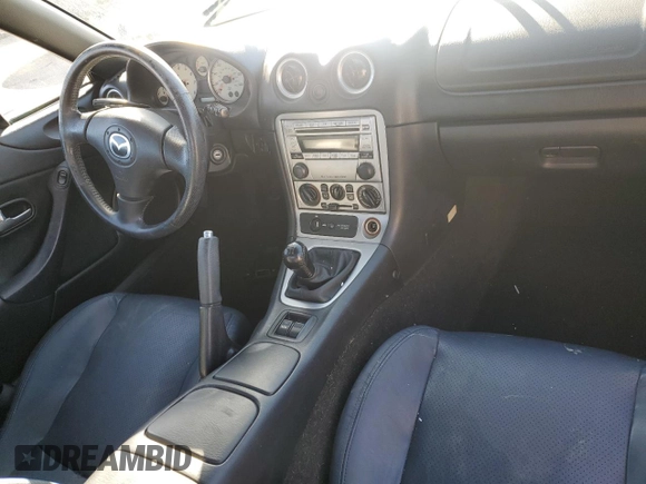 2004 Mazda MX-5 Miata LS with VIN JM1NB353640402308, listed as a Copart auction lot 84568244 with 50,287 mi miles and Salvage title. Bid and sale history available at DreamBid. Image 8.