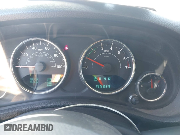 2014 Jeep Wrangler Unlimited Sport with VIN 1C4BJWDG2EL100591, listed as a IAAI auction lot 41578357 with 155,929 mi miles and . Bid and sale history available at DreamBid. Image 7.