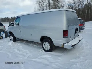 2011 Ford Econoline Cargo Commercial with VIN 1FTNE1EW3BDB00714, listed as a Copart auction lot 41963225 with 338,407 mi miles and Salvage Title. Bid and sale history available at DreamBid. Image 2.