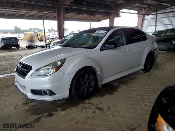 2013 Subaru Legacy 2.5i with VIN 4S3BMAA65D1033727, listed as a Copart auction lot 84661974 with 134794 miles and Salvage Title. Bid and sale history available at carsss.com. Image 1.