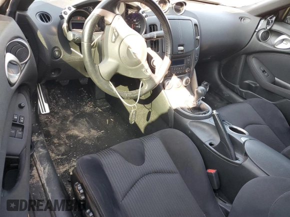 2017 Nissan 370Z with VIN JN1AZ4EH8HM950954, listed as a Copart auction lot 88715405 with 34,501 mi miles and Salvage title. Bid and sale history available at DreamBid. Image 8.