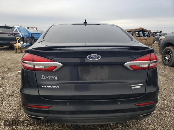 2020 Ford Fusion Titanium with VIN 3FA6P0K98LR175611, listed as a Copart auction lot 46070785 with 107,909 mi miles and Salvage title. Bid and sale history available at DreamBid. Image 6.