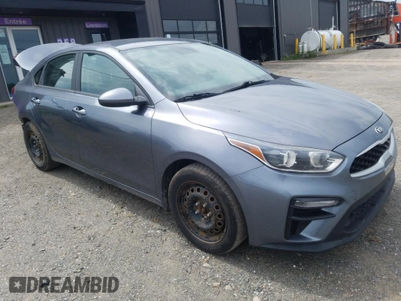 2021 Kia Forte LXS with VIN 3KPF24AD6ME276581, listed as a Copart auction lot 60495244 with 48,540 mi miles and Salvage Title. Bid and sale history available at DreamBid. Image 4.