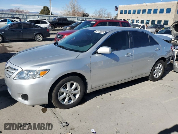 2011 Toyota Camry LE with VIN 4T1BF3EK4BU168945, listed as a Copart auction lot 43729675 with 45,118 mi miles and Salvage Title. Bid and sale history available at carsss.com. Image 1.