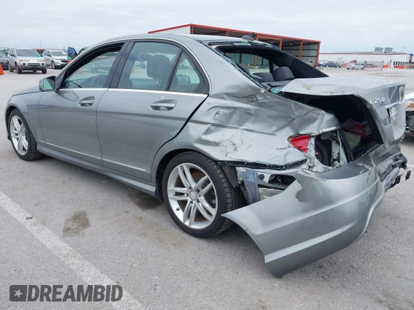2014 Mercedes-Benz C 250 Sport with VIN WDDGF4HB6EG160494, listed as a IAAI auction lot 42310423 with 145,160 mi miles and . Bid and sale history available at DreamBid. Image 3.