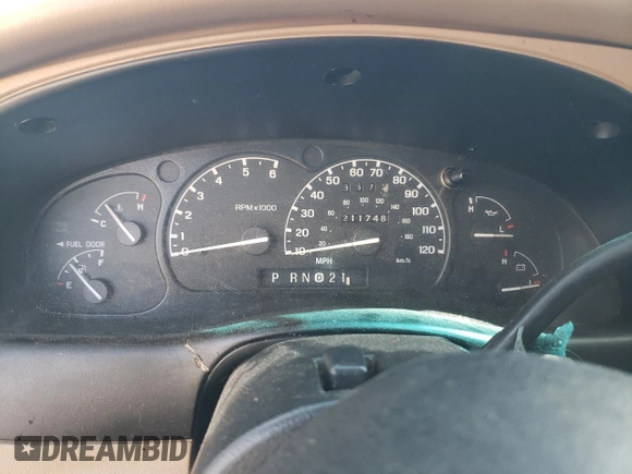 2000 Mercury Mountaineer z VIN 4M2ZU66P1YUJ05468, wystawiony jako Copart lot #75682513 z przebiegiem 211 748 mil mil oraz Szkoda całkowita • Salvage title. Historia ofert i sprzedaży dostępna na DreamBid. Obrazek 9.