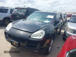 2005 Porsche Cayenne S with VIN WP1AB29P45LA65268, listed as a IAAI auction lot 41723233 with 303,526 mi miles. Bid and sale history available at carsss.com. Image 2.