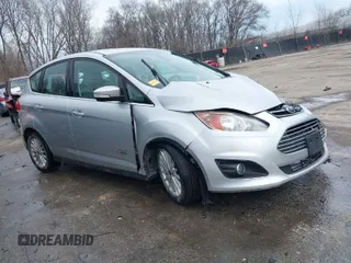 2013 Ford C-Max Energi SEL with VIN 1FADP5CU7DL531358, listed as a IAAI auction lot 41192498 with 173,109 mi miles. Bid and sale history available at carsss.com. Image 1.