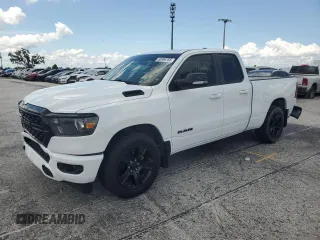 2022 Ram 1500 Big Horn with VIN 1C6RREBT4NN126526, listed as a Copart auction lot 60899785 with 120,635 mi miles and Salvage title. Bid and sale history available at DreamBid. Image 1.