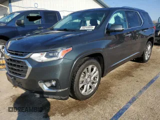 2019 Chevrolet Traverse Premier with VIN 1GNEVKKWXKJ162128, listed as a Copart auction lot 50249805 with 93,172 mi miles and Salvage Title. Bid and sale history available at carsss.com. Image 1.