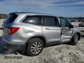 2019 Honda Pilot EX-L with VIN 5FNYF5H53KB034713, listed as a Copart auction lot 48163965 with 68,327 mi miles and Salvage Title. Bid and sale history available at DreamBid. Image 3.
