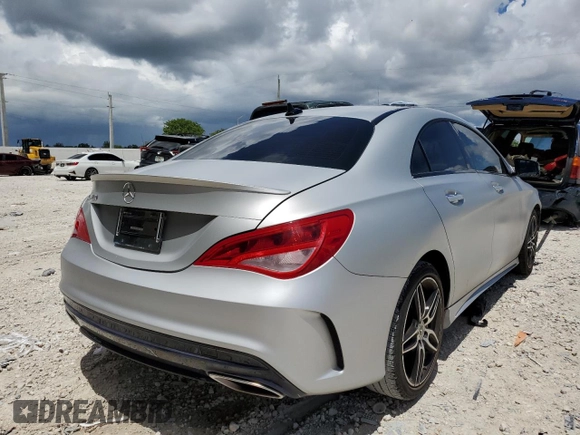 2018 Mercedes-Benz CLA with VIN WDDSJ4EB6JN549056, listed as a Copart auction lot 57042722 with 50,828 mi miles. Bid and sale history available at carsss.com. Image 4.