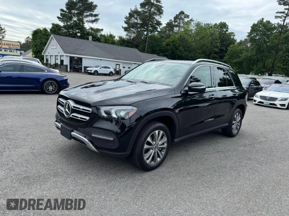 2020 Mercedes-Benz GLE 350 with VIN 4JGFB4KB5LA013606, listed as a Copart auction lot 63201275 with 124,359 mi miles and Clean title. Bid and sale history available at DreamBid. Image 1.
