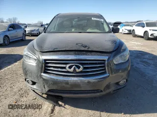 2013 Infiniti JX35 with VIN 5N1AL0MM4DC320804, listed as a Copart auction lot 41757285 with 140,551 mi miles and Salvage Title. Bid and sale history available at carsss.com. Image 5.