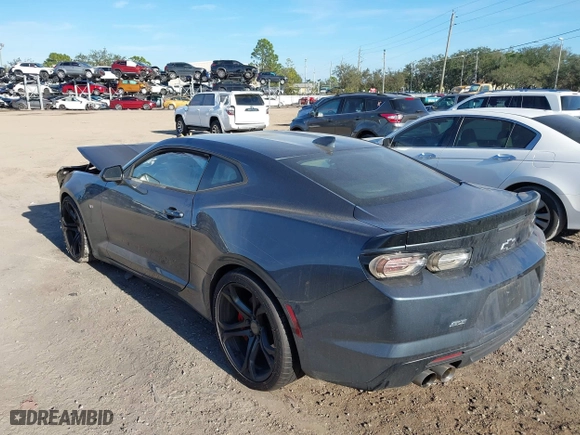 2020 Chevrolet Camaro 1SS with VIN 1G1FE1R72L0144079, listed as a IAAI auction lot 41426846 with 55,022 mi miles. Bid and sale history available at carsss.com. Image 3.