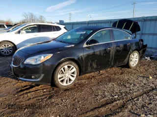 2015 Buick Regal z VIN 2G4GV5EK9F9256400, wystawiony jako Copart lot #48145195 z przebiegiem 108 352 mil mil oraz Szkoda całkowita • Salvage title. Historia ofert i sprzedaży dostępna na DreamBid. Obrazek 1.